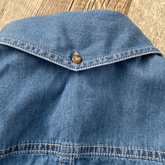 Pendleton Chambray Snap Up Shirt S - Picture 6 of 9